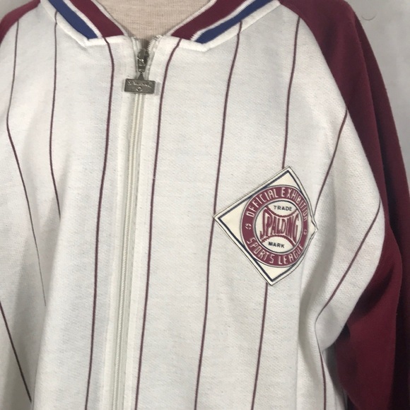 Vintage “Spalding” zip up sweatshirt/ jacket - Picture 2 of 8